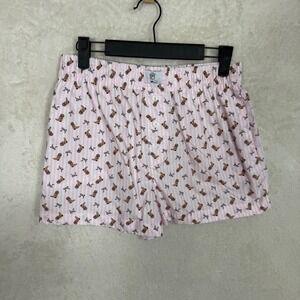 Novelty Cowboy Boot Boxer Shorts Pinck Striped Funny Lounge Size Small NWOT